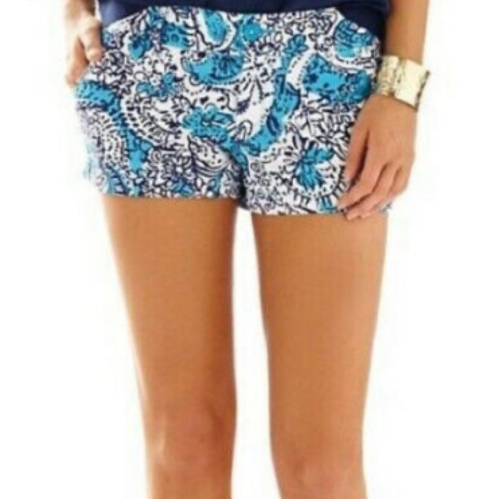 Lilly Pulitzer Walsh Short Hippie Hippie Shake size 00